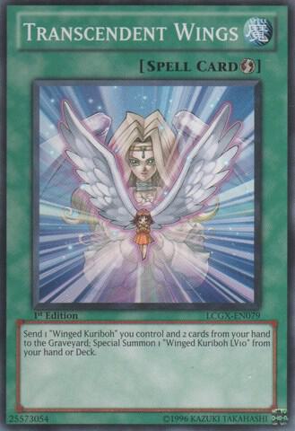 Transcendent Wings LCGX-EN079 card from Legendary Collection 2