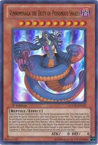 Vennominaga the Deity of Poisonous Snakes LCGX-EN191 card from Legendary Collection 2