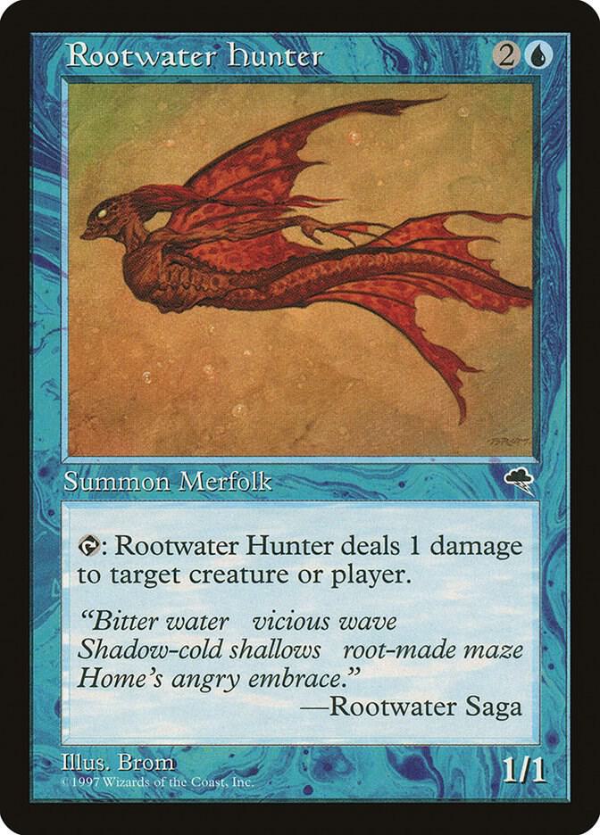 Rootwater Hunter 82 card from Tempest