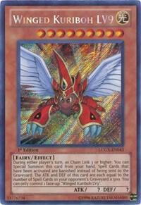 Winged Kuriboh LV9 LCGX-EN043 card from Legendary Collection 2