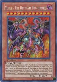 Yubel - The Ultimate Nightmare LCGX-EN199 card from Legendary Collection 2