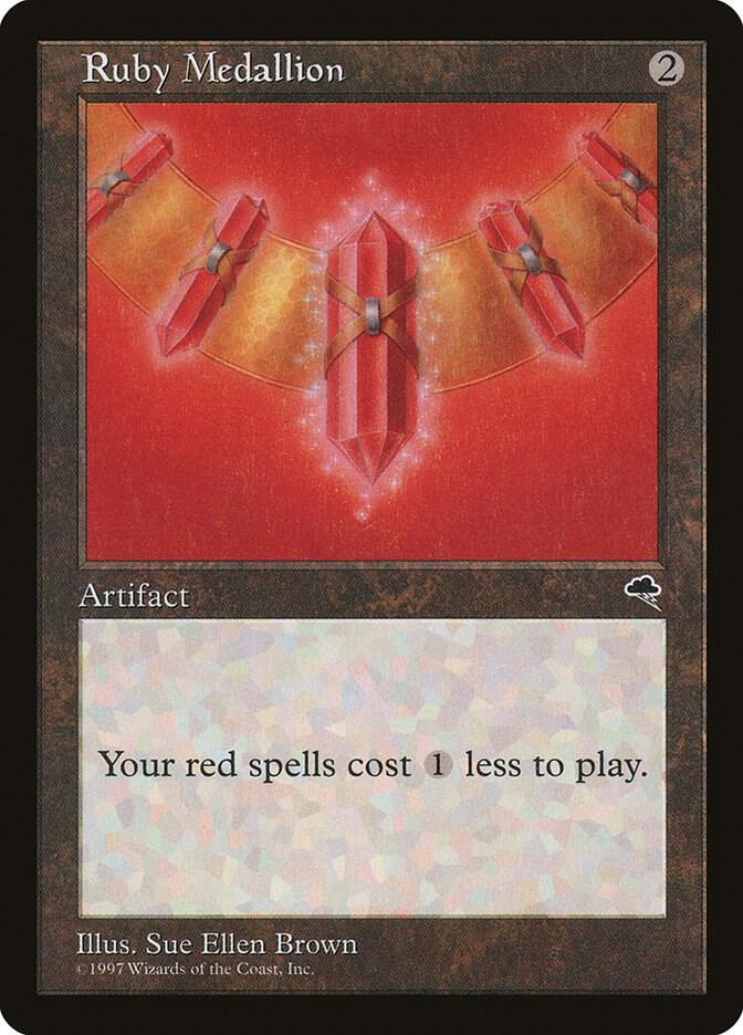 Ruby Medallion 305 card from Tempest