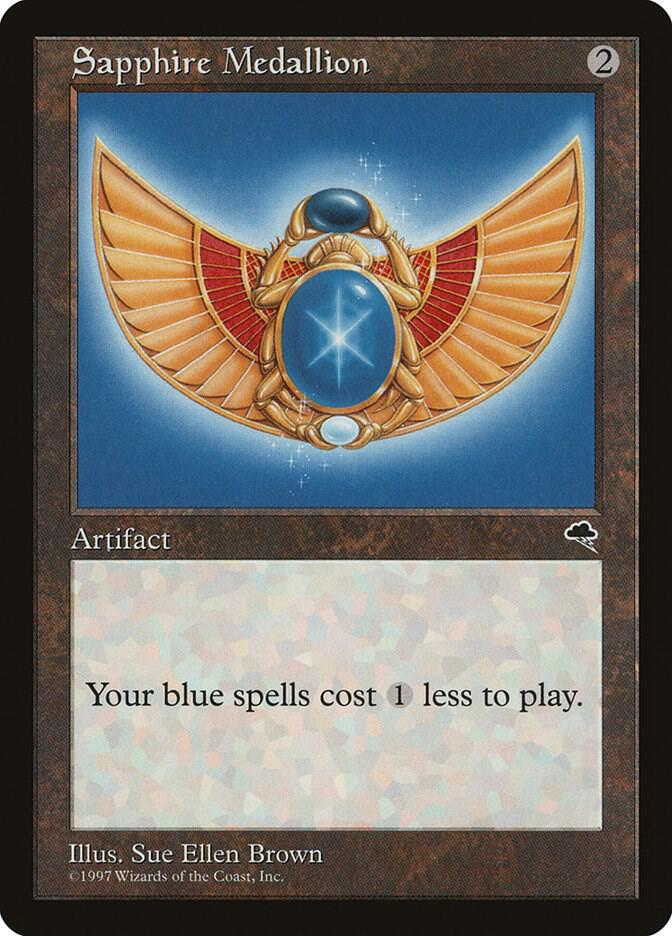 Sapphire Medallion 306 card from Tempest