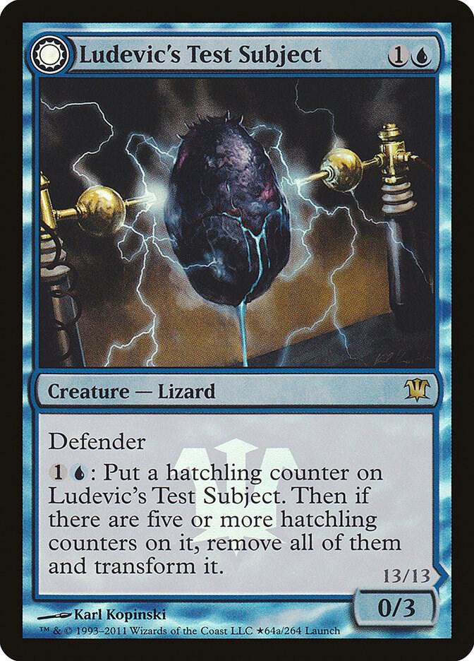 Ludevic's Test Subject 64 card from Launch Party & Release Event Promos