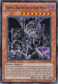 Grapha, Dragon Lord of Dark World SDGU-EN001 card from Structure Deck: Gates of the Underworld