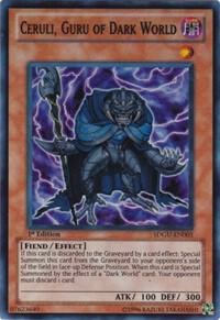Ceruli, Guru of Dark World SDGU-EN003 card from Structure Deck: Gates of the Underworld