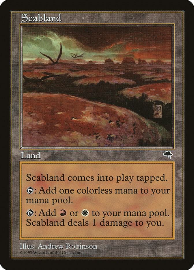 Scabland 325 card from Tempest