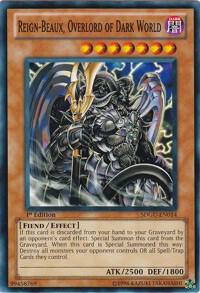 Reign-Beaux, Overlord of Dark World SDGU-EN014 card from Structure Deck: Gates of the Underworld