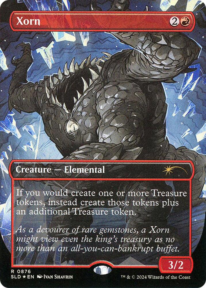 Xorn (Rainbow Foil) 876 card from Secret Lair Drop Series