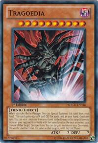 Tragoedia SDGU-EN016 card from Structure Deck: Gates of the Underworld