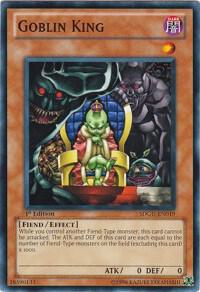 Goblin King SDGU-EN019 card from Structure Deck: Gates of the Underworld
