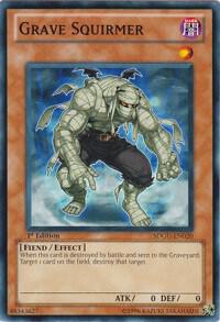 Grave Squirmer SDGU-EN020 card from Structure Deck: Gates of the Underworld