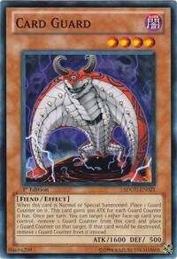 Card Guard SDGU-EN021 card from Structure Deck: Gates of the Underworld