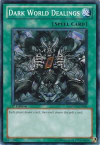 Dark World Dealings SDGU-EN026 card from Structure Deck: Gates of the Underworld