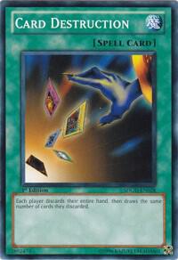 Card Destruction SDGU-EN028 card from Structure Deck: Gates of the Underworld