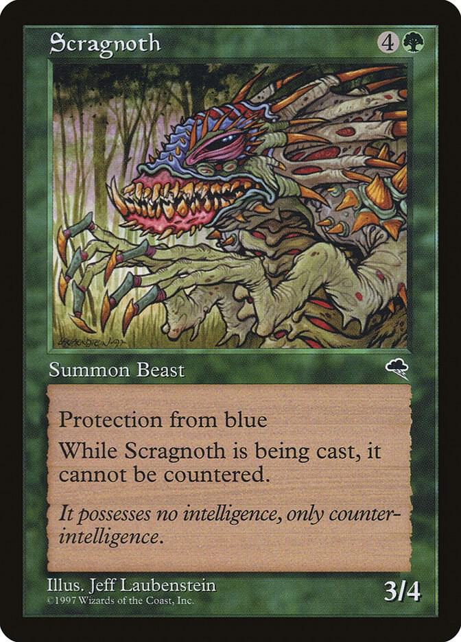 Scragnoth 253 card from Tempest
