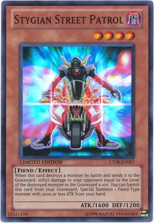 Stygian Street Patrol CT08-EN007 card from 2011 Collectors Tins