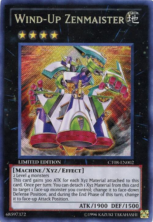 Wind-Up Zenmaister CT08-EN002 card from 2011 Collectors Tins