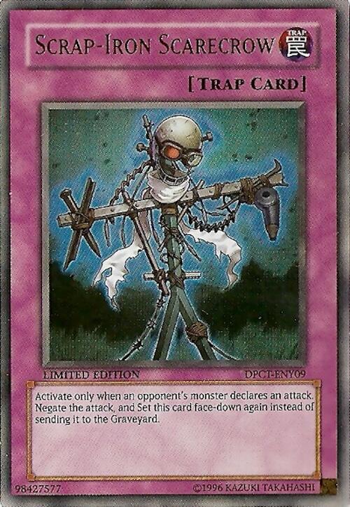 Scrap-Iron Scarecrow DPCT-ENY09 card from 2010 Duelist Pack Collection Tin