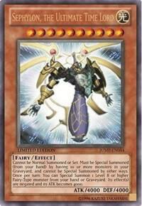 Sephylon, the Ultimate Time Lord JUMP-EN054 card from Shonen Jump Magazine Promos