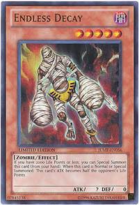 Endless Decay JUMP-EN056 card from Shonen Jump Magazine Promos