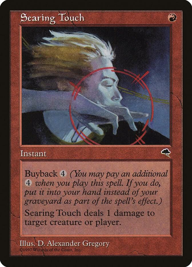 Searing Touch 201 card from Tempest