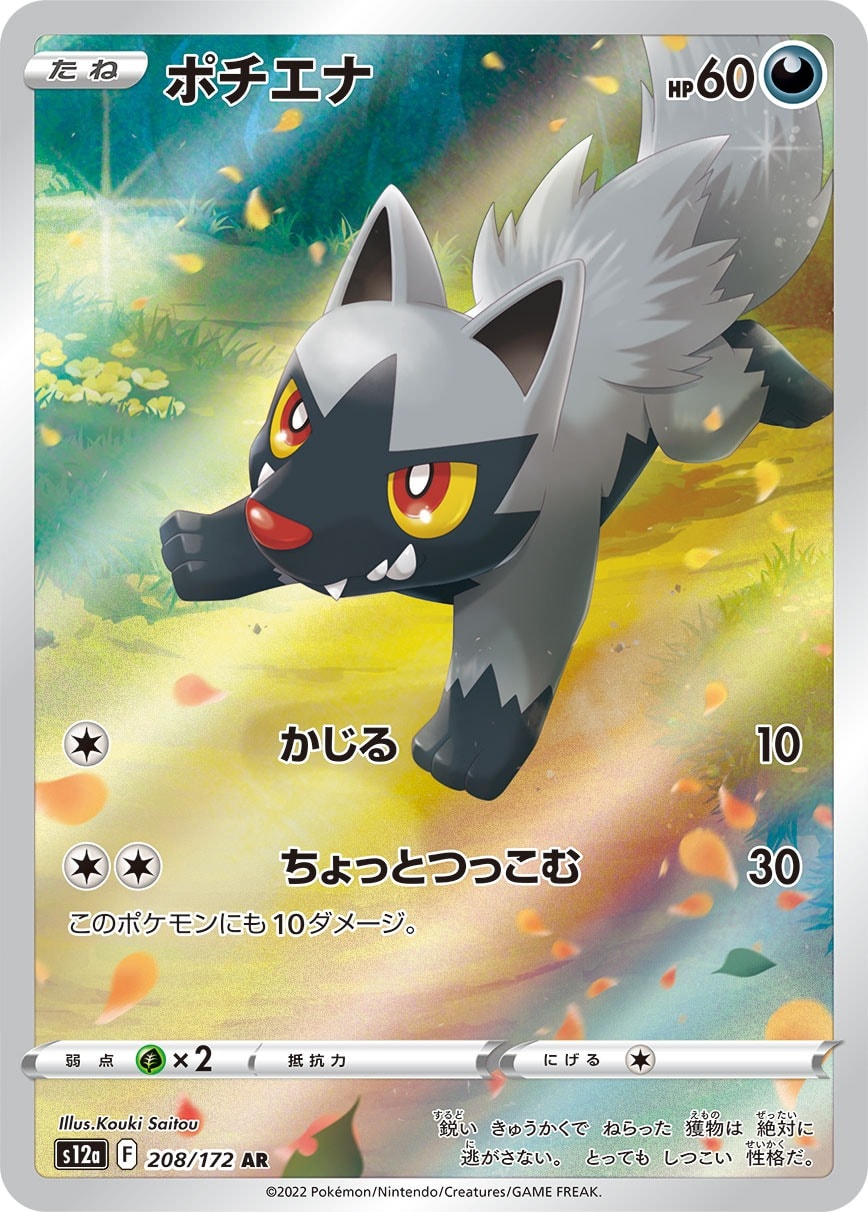 Poochyena 208/172 card from S12a: VSTAR Universe