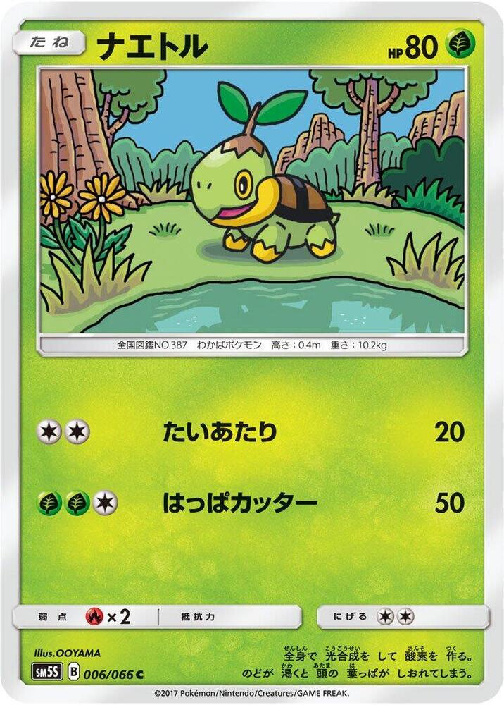Turtwig 006/066 card from SM5S: Ultra Sun