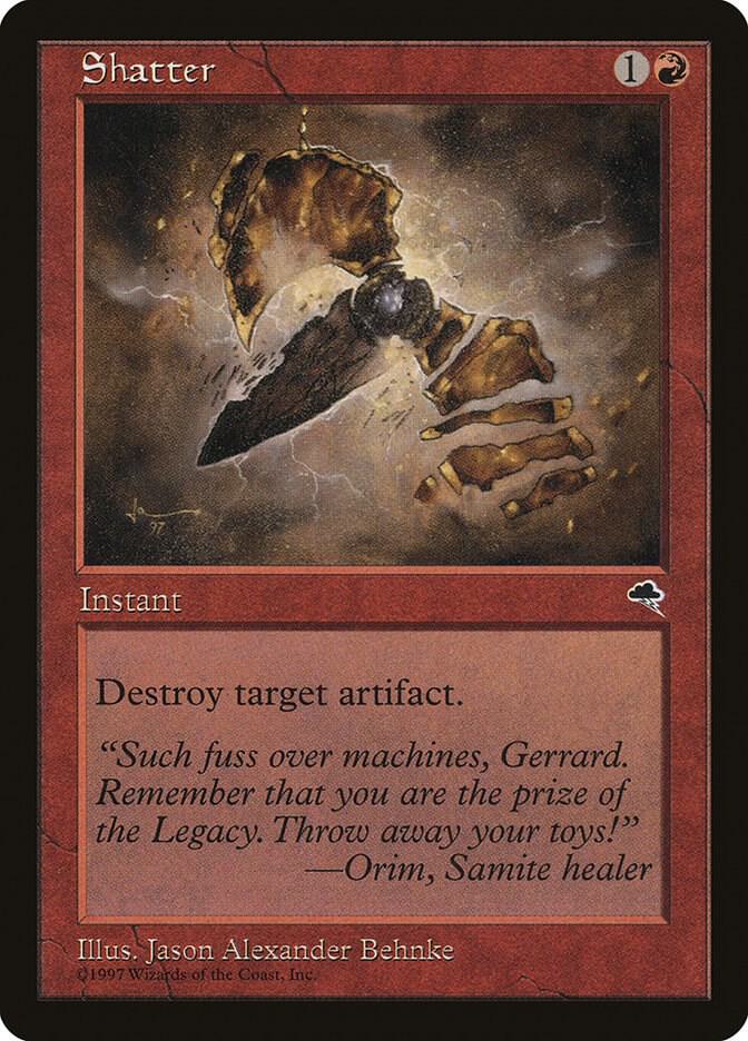 Shatter 203 card from Tempest