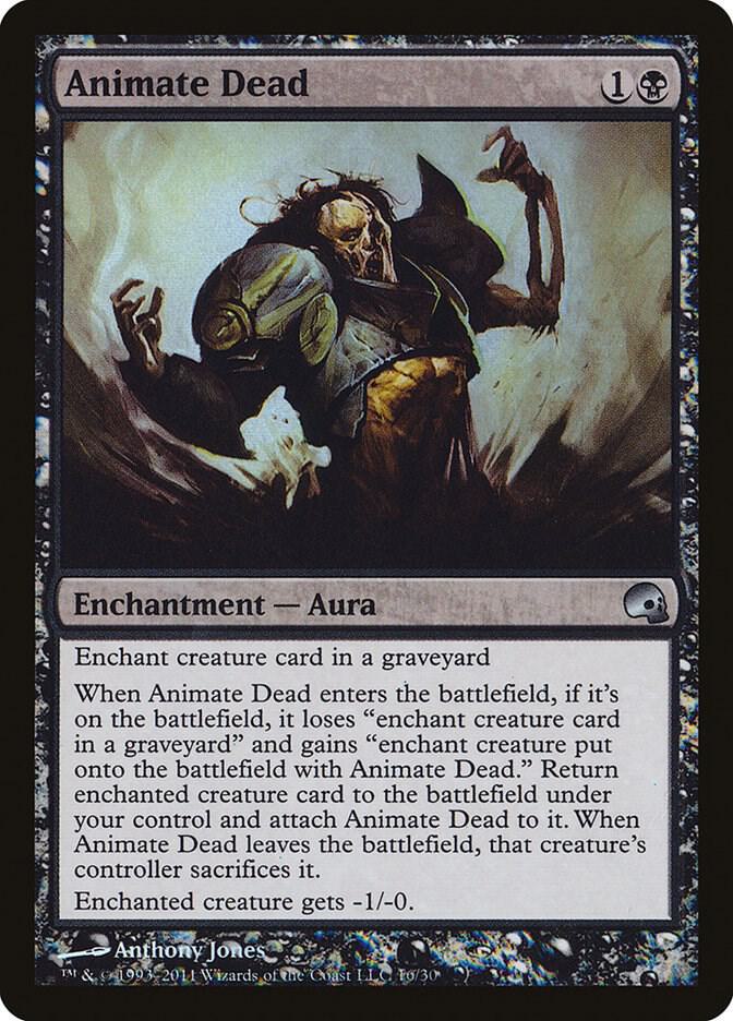 Animate Dead 16 card from Premium Deck Series: Graveborn