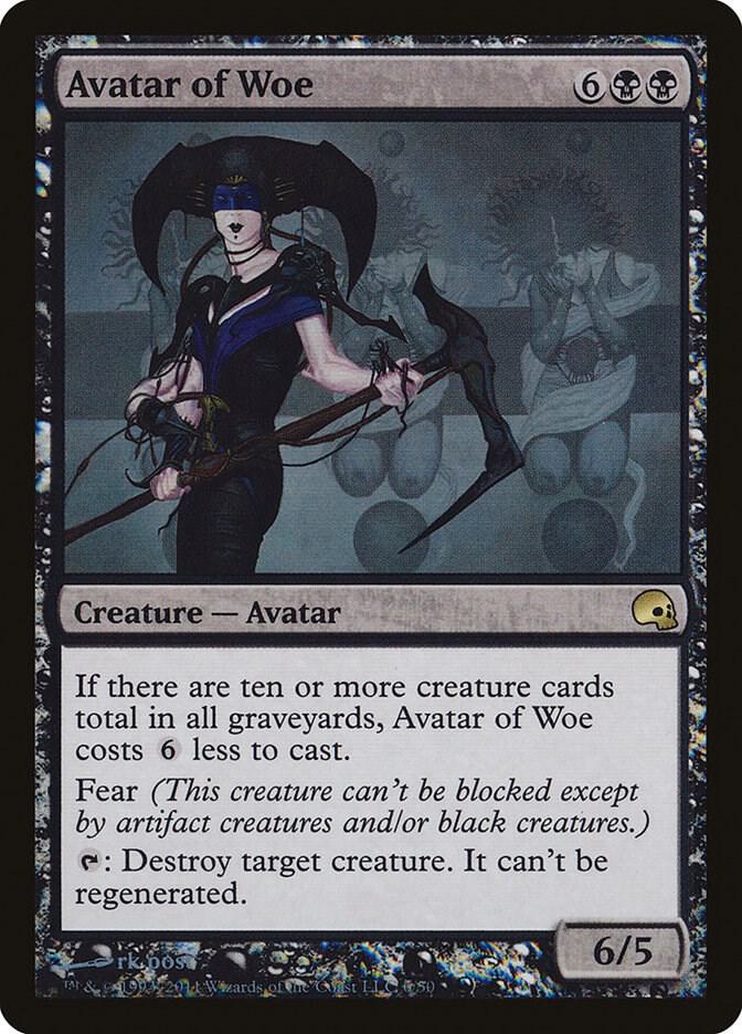 Avatar of Woe 6 card from Premium Deck Series: Graveborn