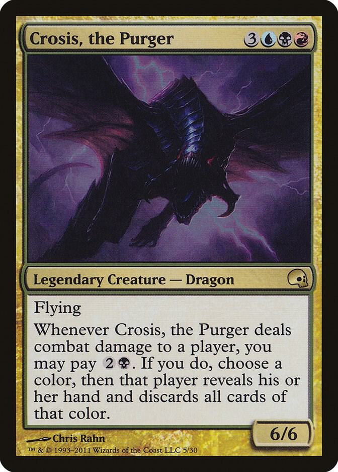 Crosis, the Purger 5 card from Premium Deck Series: Graveborn