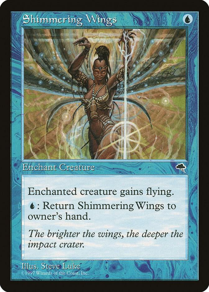 Shimmering Wings 87 card from Tempest