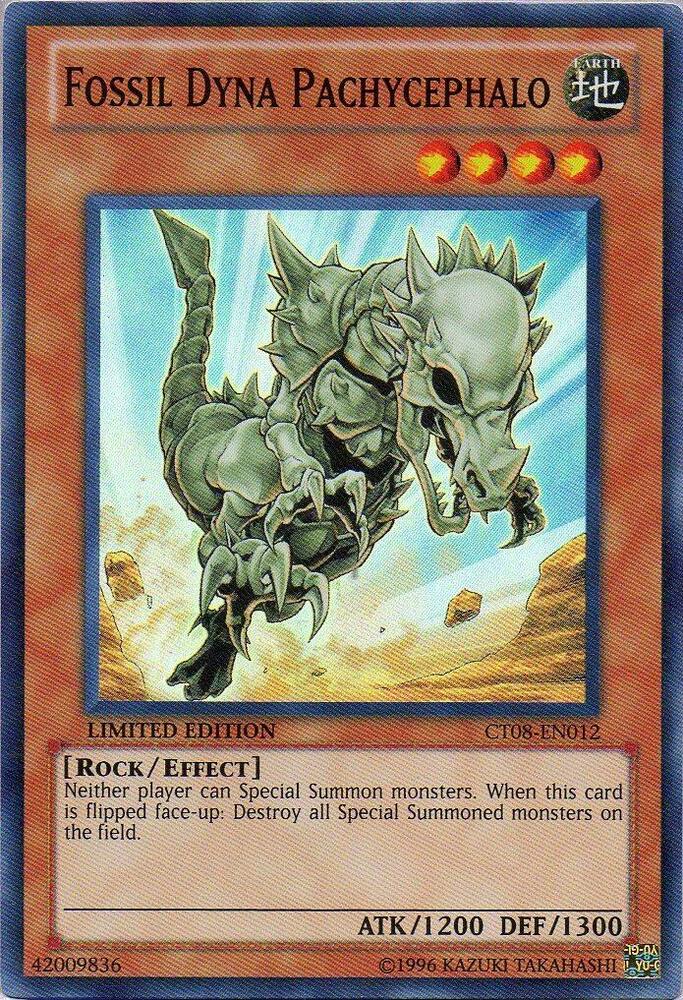 Fossil Dyna Pachycephalo CT08-EN012 card from 2011 Collectors Tins