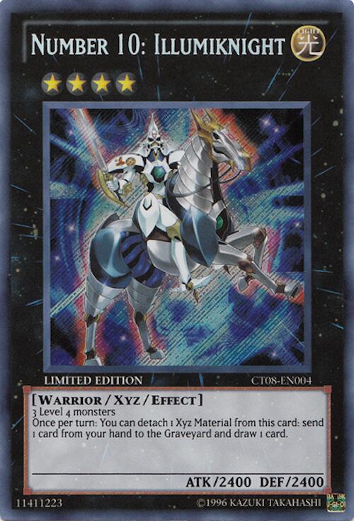 Number 10: Illumiknight CT08-EN004 card from 2011 Collectors Tins