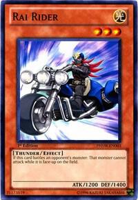 Rai Rider PHSW-EN003 card from Photon Shockwave