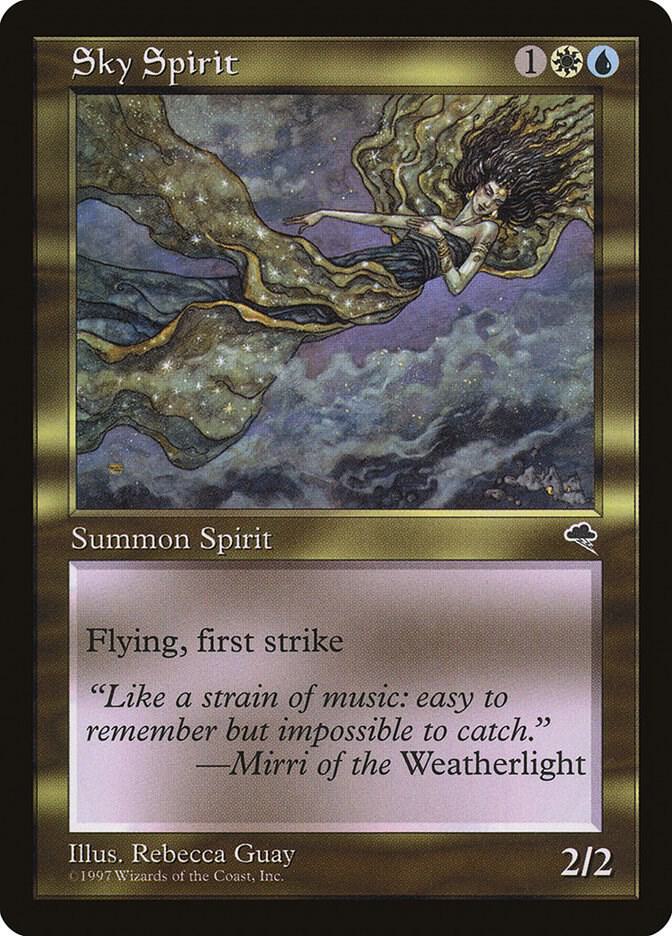 Sky Spirit 271 card from Tempest