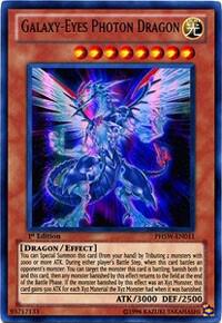 Galaxy-Eyes Photon Dragon PHSW-EN011 card from Photon Shockwave