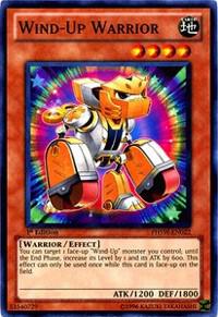 Wind-Up Warrior PHSW-EN022 card from Photon Shockwave