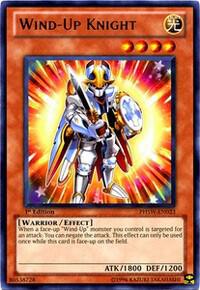 Wind-Up Knight PHSW-EN023 card from Photon Shockwave
