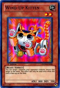 Wind-Up Kitten PHSW-EN026 card from Photon Shockwave