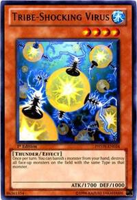 Tribe-Shocking Virus PHSW-EN034 card from Photon Shockwave