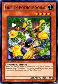 Goblin Pothole Squad PHSW-EN035 card from Photon Shockwave