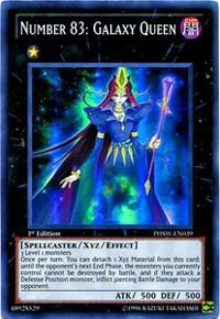 Number 83: Galaxy Queen PHSW-EN039 card from Photon Shockwave