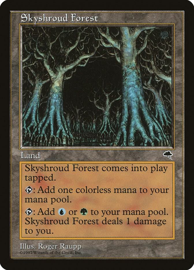 Skyshroud Forest 326 card from Tempest