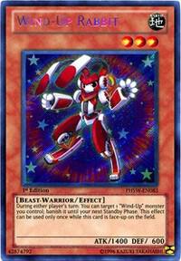 Wind-Up Rabbit PHSW-EN083 card from Photon Shockwave