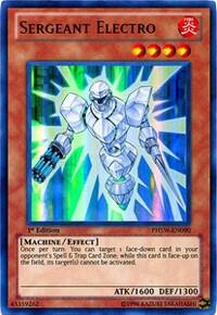 Sergeant Electro PHSW-EN090 card from Photon Shockwave