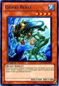 Gishki Beast PHSW-EN095 card from Photon Shockwave