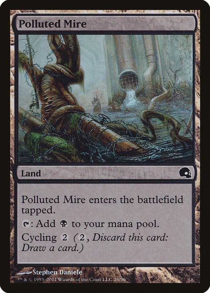 Polluted Mire 26 card from Premium Deck Series: Graveborn
