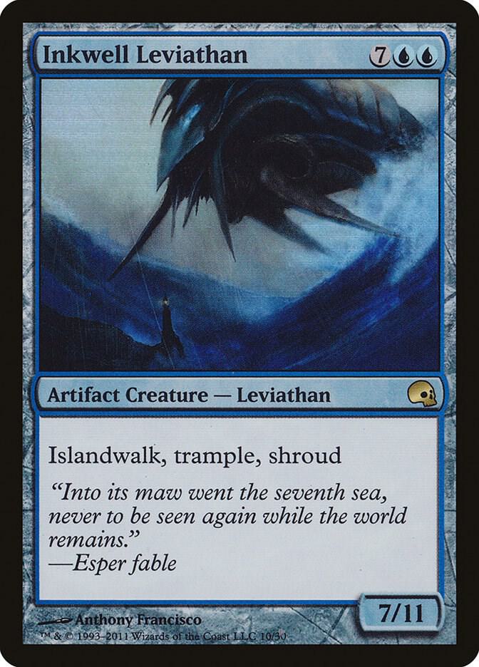 Inkwell Leviathan 10 card from Premium Deck Series: Graveborn